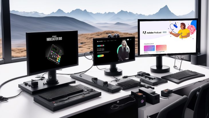 Rodecaster Duo, Streamlabs, Adobe Podcast Beta